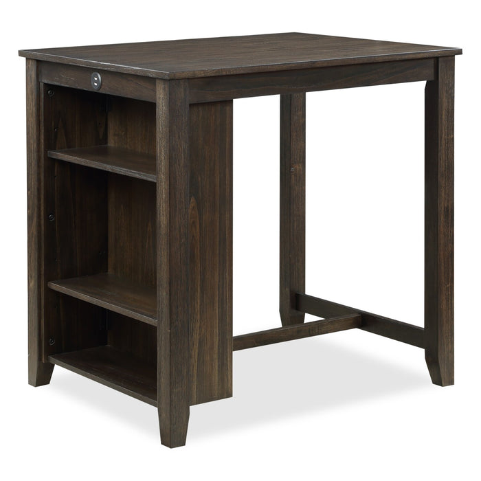 Lane 3-Piece Counter-Height Dining Package – Dark Cherry