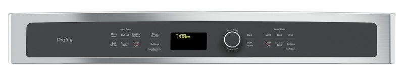 GE Profile 6.7 Cu. Ft. Built-In Combination Microwave and Wall Oven - PT7800SHSS