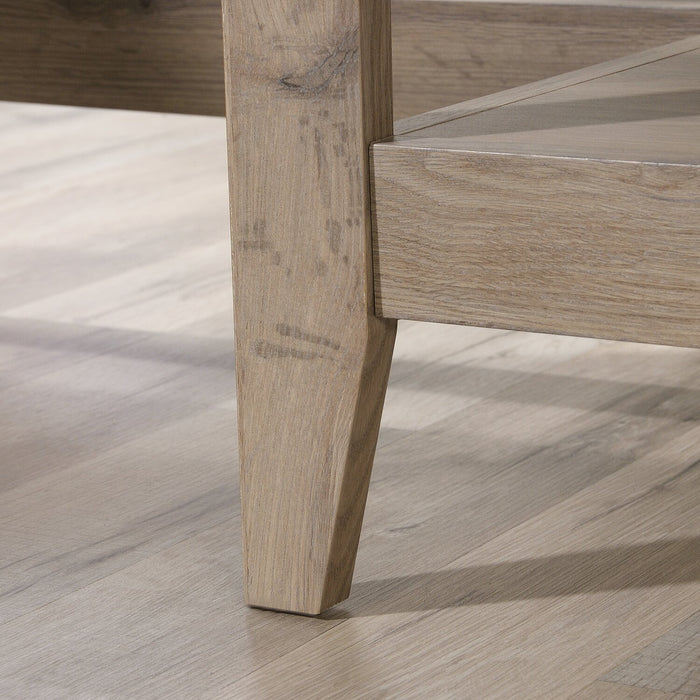 Erick L-Shaped Desk - Laurel Oak 