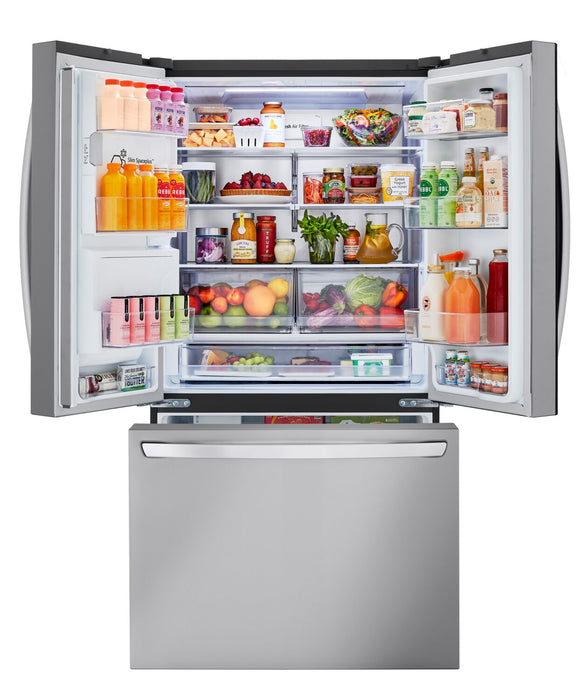 LG 31 Cu. Ft. Smart Standard-Depth MAX ™ French-Door Refrigerator - LRFXS3106S