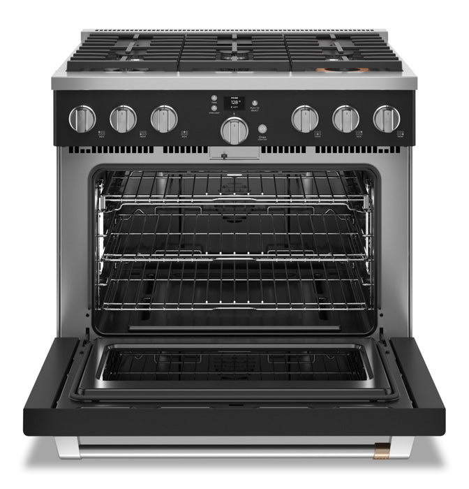 Café 6.2 Cu. Ft. Smart Commercial-Style 6-Burner Gas Range - CGY366P3TD1