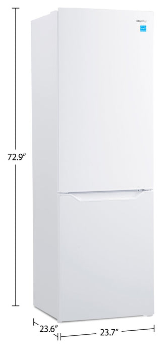 Danby 10.3 Cu. Ft. Bottom-Freezer Refrigerator - DBMF100B1WDB