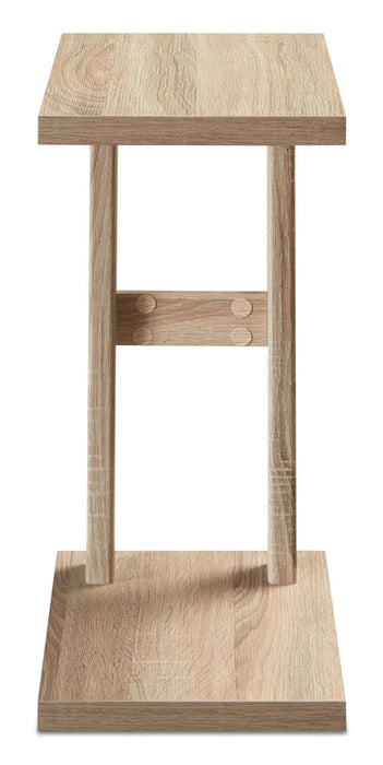 Orrie Chairside Table – Taupe 