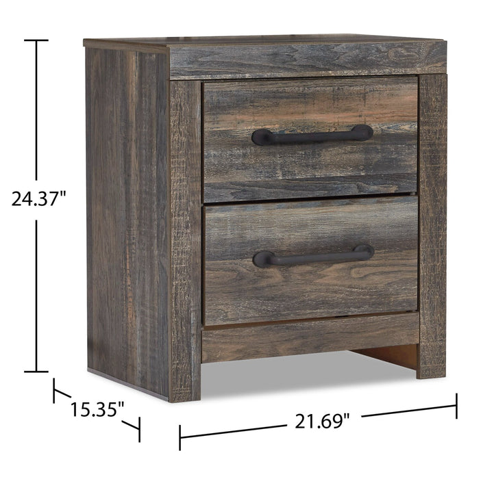 Abby 6-Piece Queen Bedroom Package - Brown