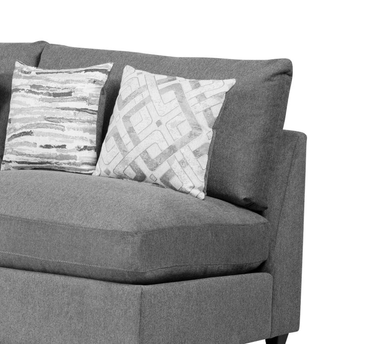 Evolve Left-Facing Sectional - Charcoal
