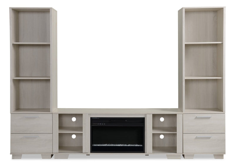 Antoni 3-Piece Entertainment Centre with 65” TV Opening - White
