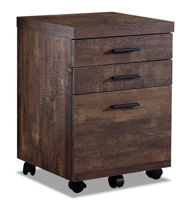 Bruno Filing Cabinet - Brown 
