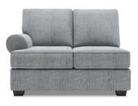 Sofa Lab Roll LAF Loveseat - Luna Pewter