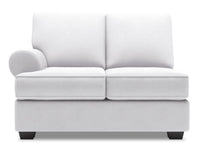 Sofa Lab Roll LAF Loveseat - Pax Ice 