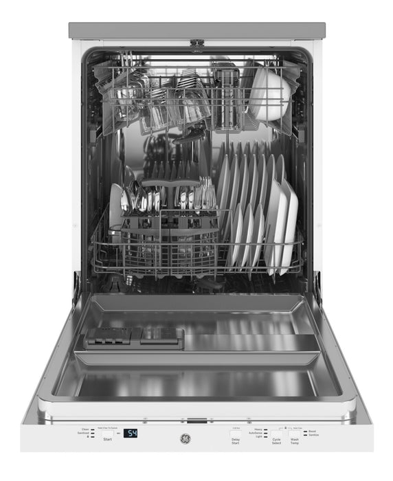 GE 24\" Portable Top-Control Dishwasher - GPT225SGLWW
