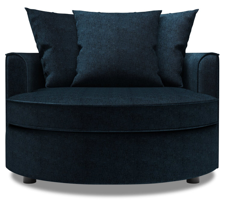 Sofa Lab The Cuddler Chair - Luxury Indigo