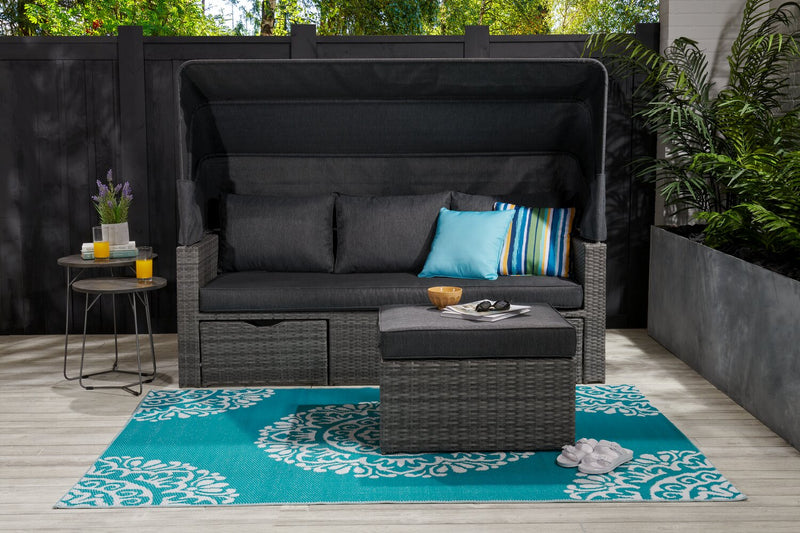 Cuba 3-Seat Canopy Set