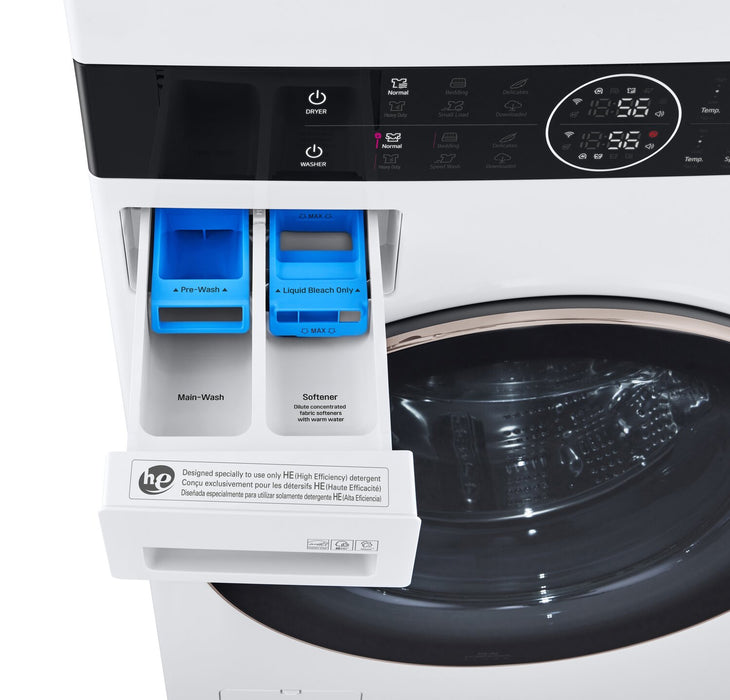 LG WashTower™ with 5.2 Cu. Ft. Washer and 7.4 Cu. Ft. Dryer - WKE100HWA