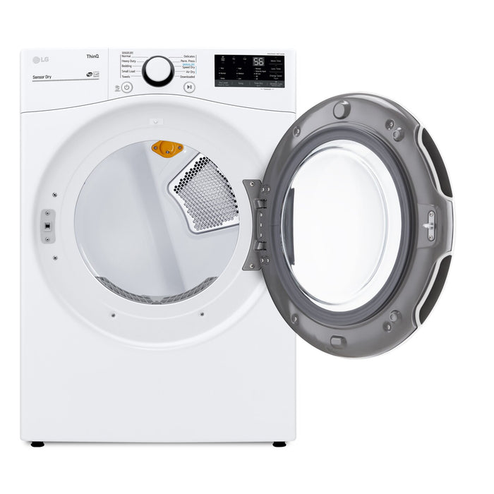 LG 7.4 Cu. Ft. Electric Dryer with AI Sensor Dry™ - DLE3600W 
