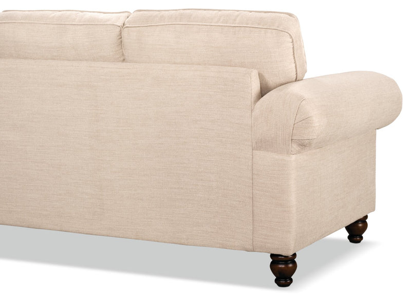 Wynn Chenille Sofa - Linen