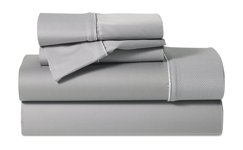 BEDGEAR® Hyper-Cotton™ 3-Piece Twin XL Sheet Set - Grey