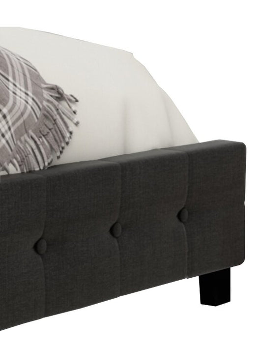 Page Queen Bed - Charcoal