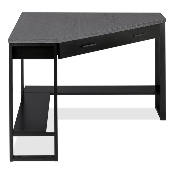 Christiana Corner Desk - Black/Grey