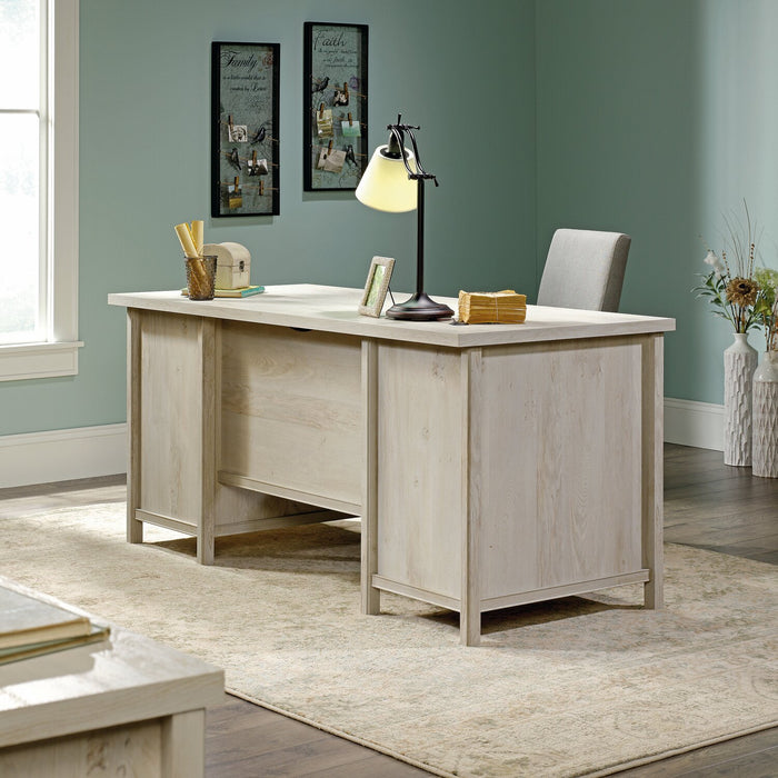 Costa Executive Desk - Chalked Chestnut