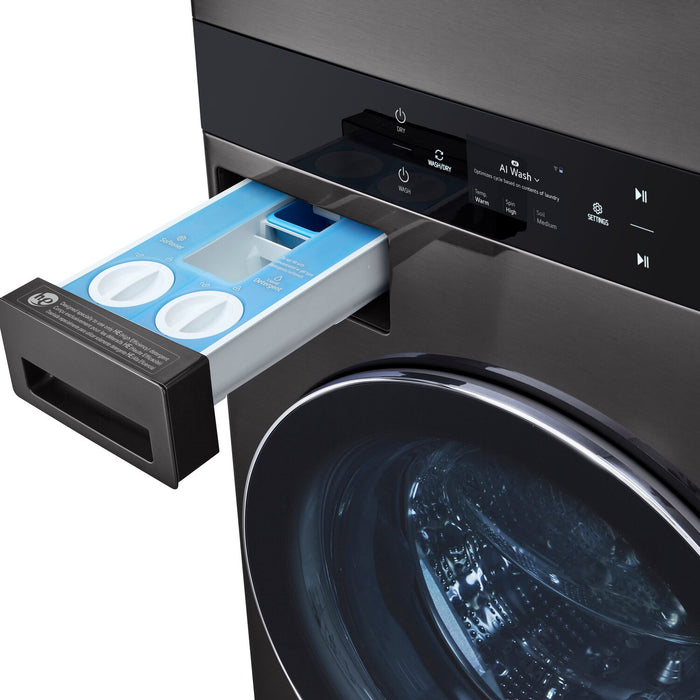LG WashTower™ with 5 Cu. Ft. Washer and 7.4 Cu. Ft. Electric Dryer - WKEX300HBA 