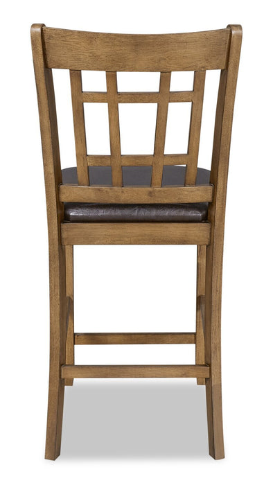 Dena Counter-Height Dining Chair - Walnut
