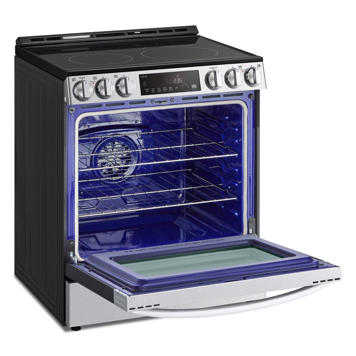 LG 6.3 Cu. Ft. Smart Electric Range with Air Fry - LSEL6333F