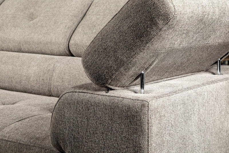 Savvy 5-Piece Linen-Look Sectional