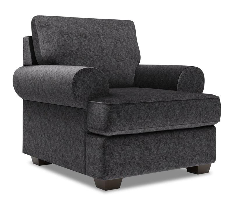 Sofa Lab Roll Chair - Luxury Charcoal