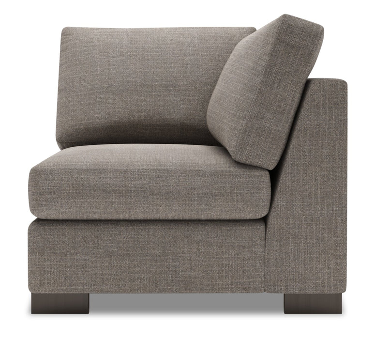 Sofa Lab Track Square Wedge - Luna Smoke