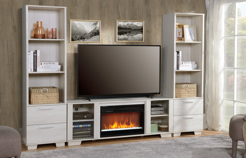 Antoni 3-Piece Entertainment Centre with 65” TV Opening - White