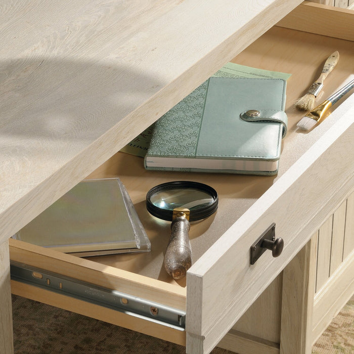 Costa Executive Desk - Chalked Chestnut