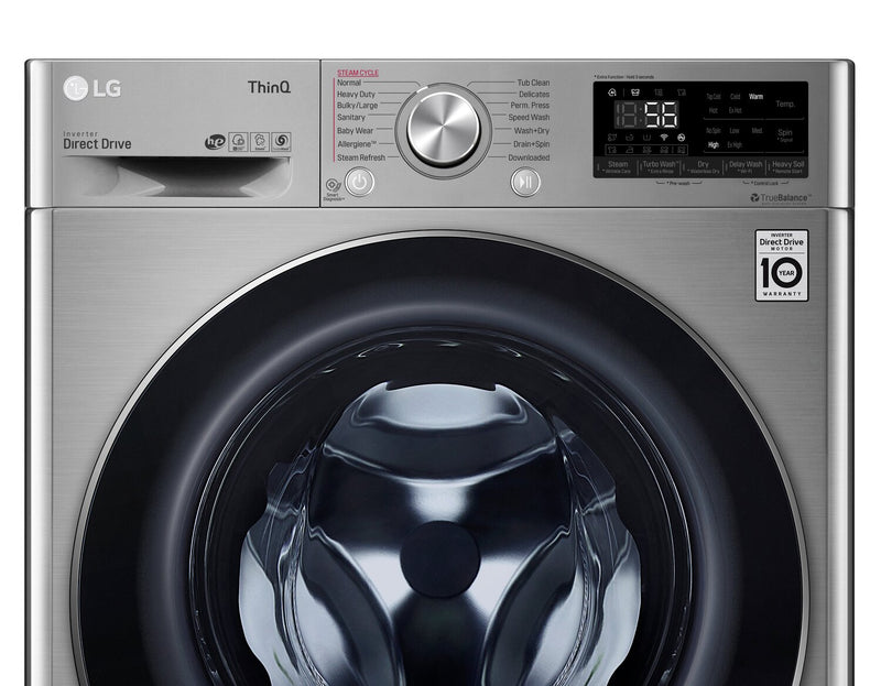LG 2.6 Cu. Ft. All-In-One Front-Load Washer and Dryer - WM3555HVA