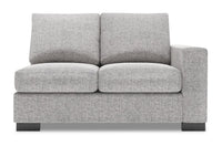 Sofa Lab Track RAF Loveseat - Luna Domino 