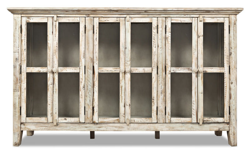 Rocco Large Accent Cabinet - Cream