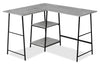 Evlin Corner Desk - Grey