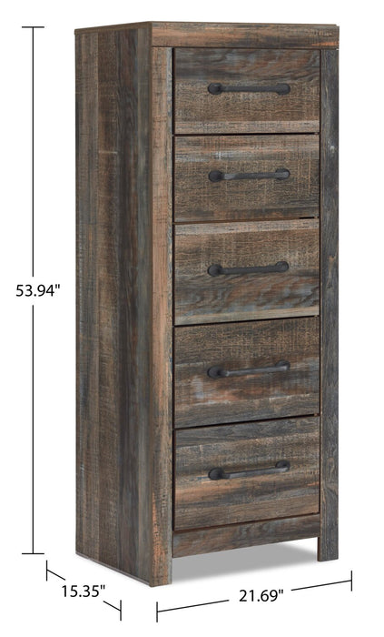 Abby Narrow Chest - Brown