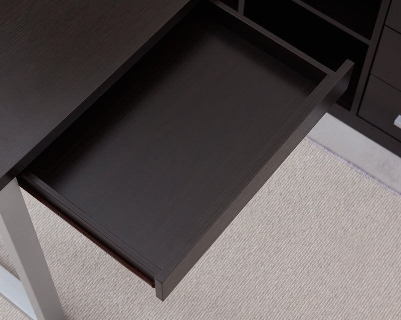 Owen Reversible Corner Desk – Espresso