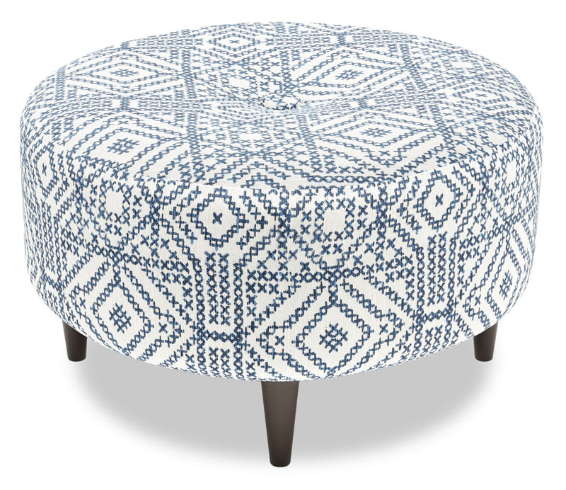 Sofa Lab The Curve Ottoman - Ink