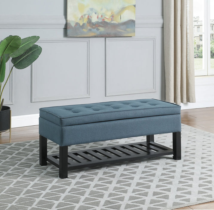 Ryan Storage Bench - Navy