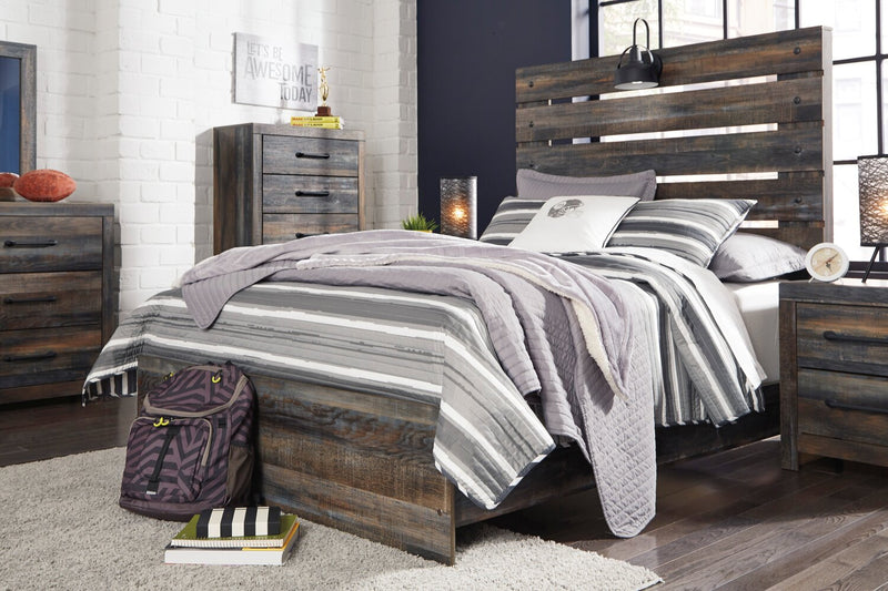 Abby Full Headboard - Brown 