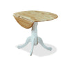 Hana Drop-Leaf Dining Table - Two-Tone