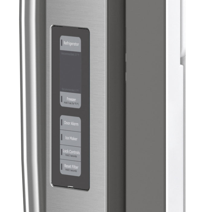GE 18.6 Cu. Ft. Counter-Depth French-Door Refrigerator - GWE19JYLFS