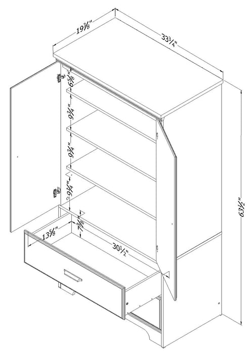 Holt Chest – Grey Maple 