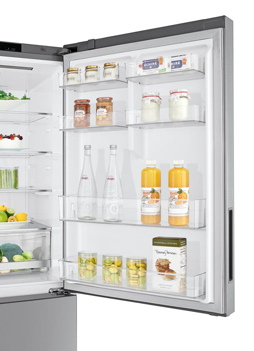 LG 15 Cu. Ft. Counter-Depth Bottom-Freezer Refrigerator - LBNC15251V
