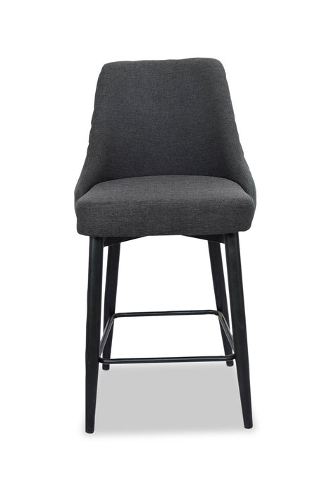 Eden Counter-Height Stool - Charcoal
