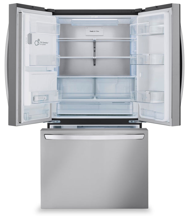 LG 31 Cu. Ft. Smart Standard-Depth MAX ™ French-Door Refrigerator - LRFXS3106S