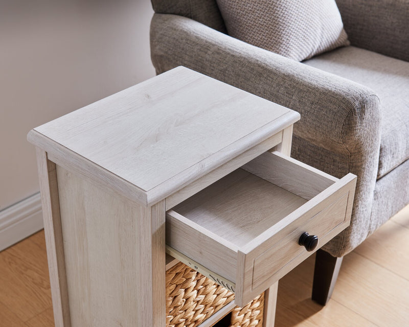 Jon Chairside Table - White