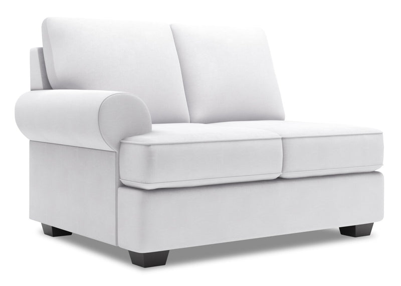 Sofa Lab Roll LAF Loveseat - Pax Ice