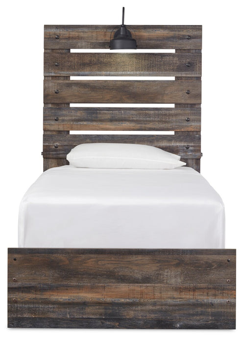 Abby Twin Bed - Brown