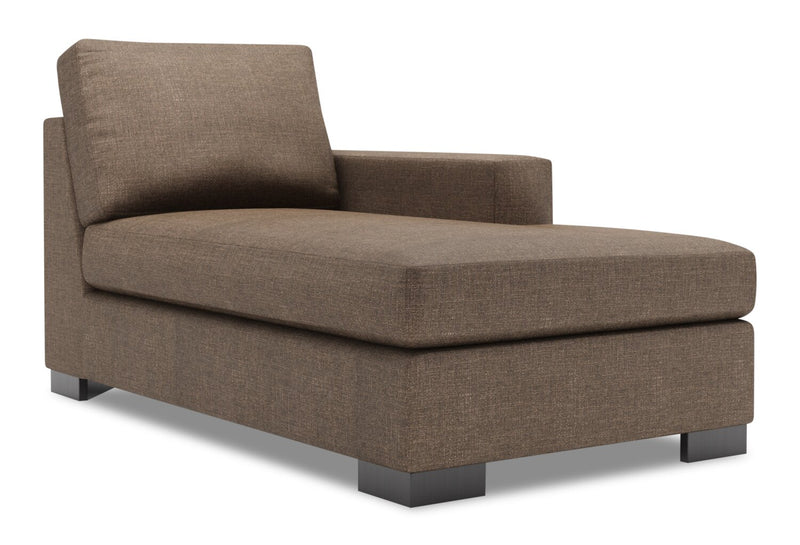 Sofa Lab Track RAF Chaise - Luna Praline